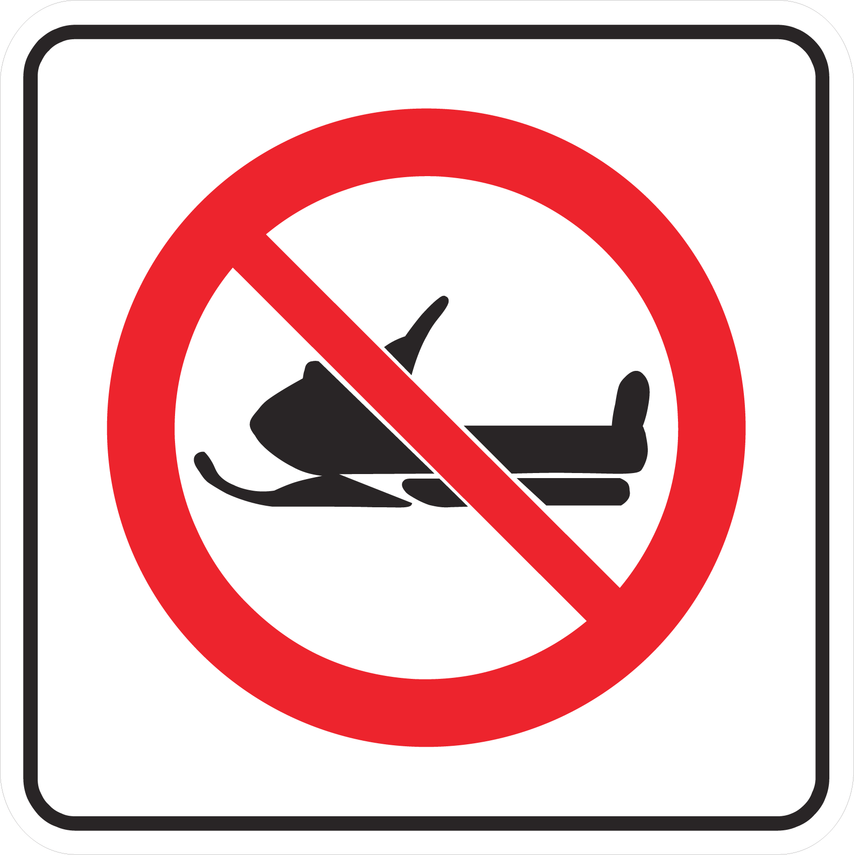 Regulatory Sign 60x60